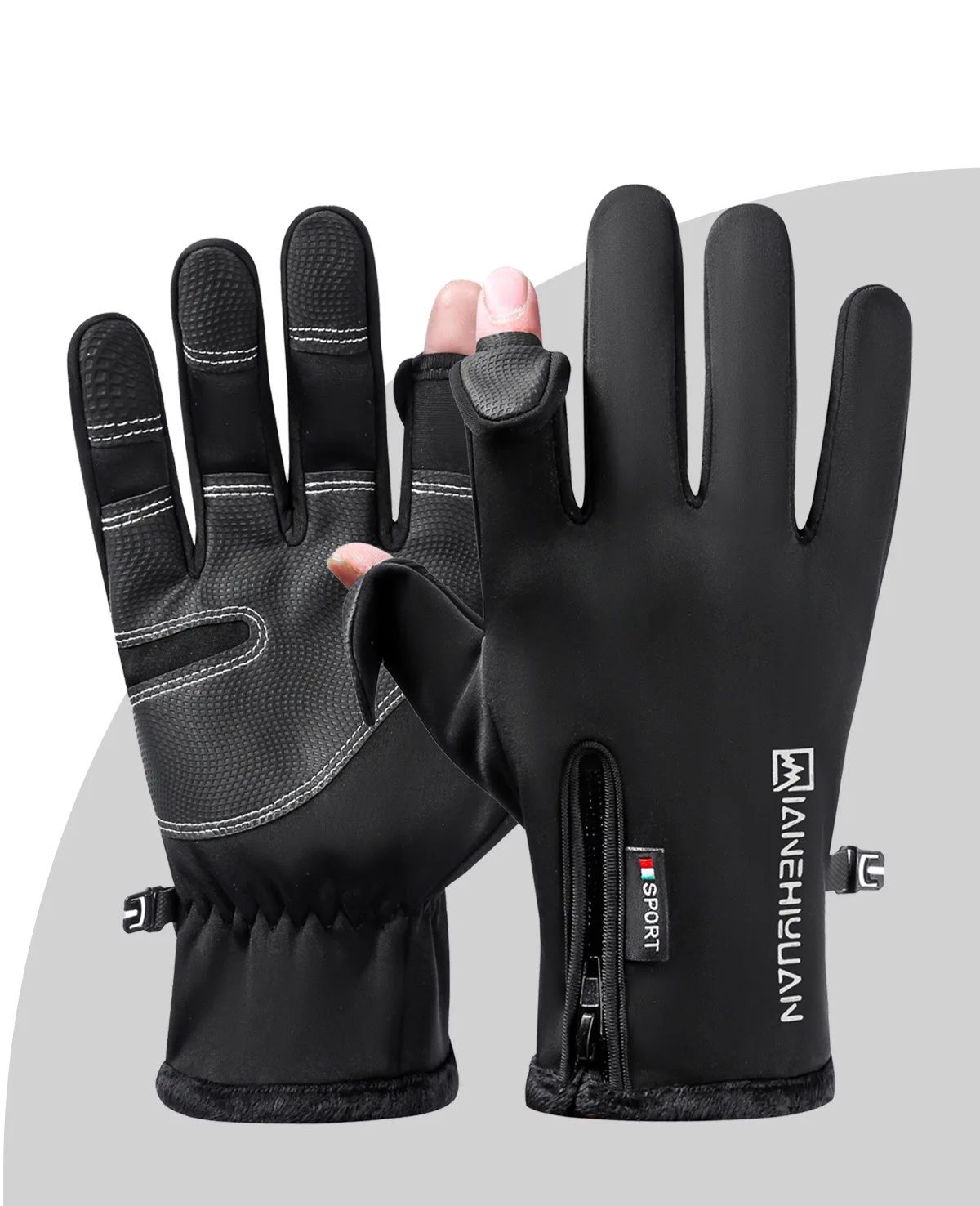 Ski Glove Waterproof - Gants de cyclisme pour hommes, compatibles