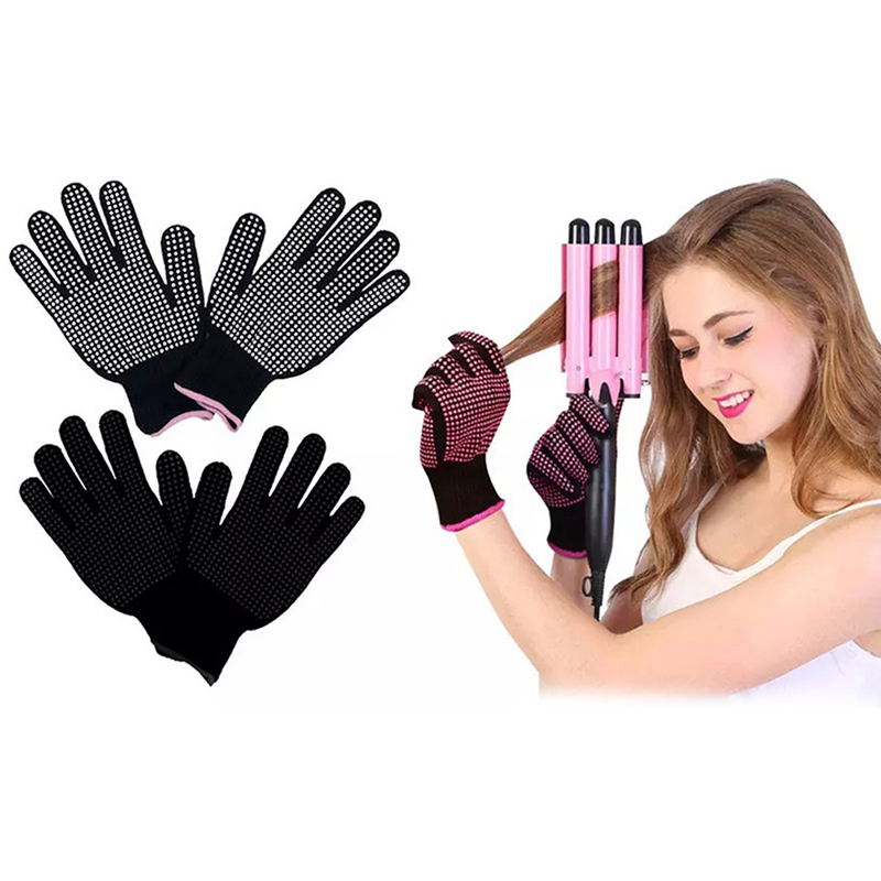 Heat Resistant Glove - Gant de coiffure double face résistant