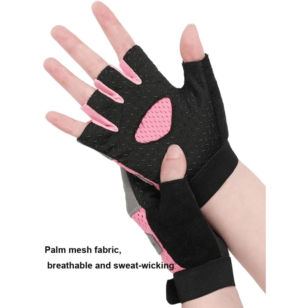 Workout Glove Gym - Gants d'entraînement respirants pour femmes avec