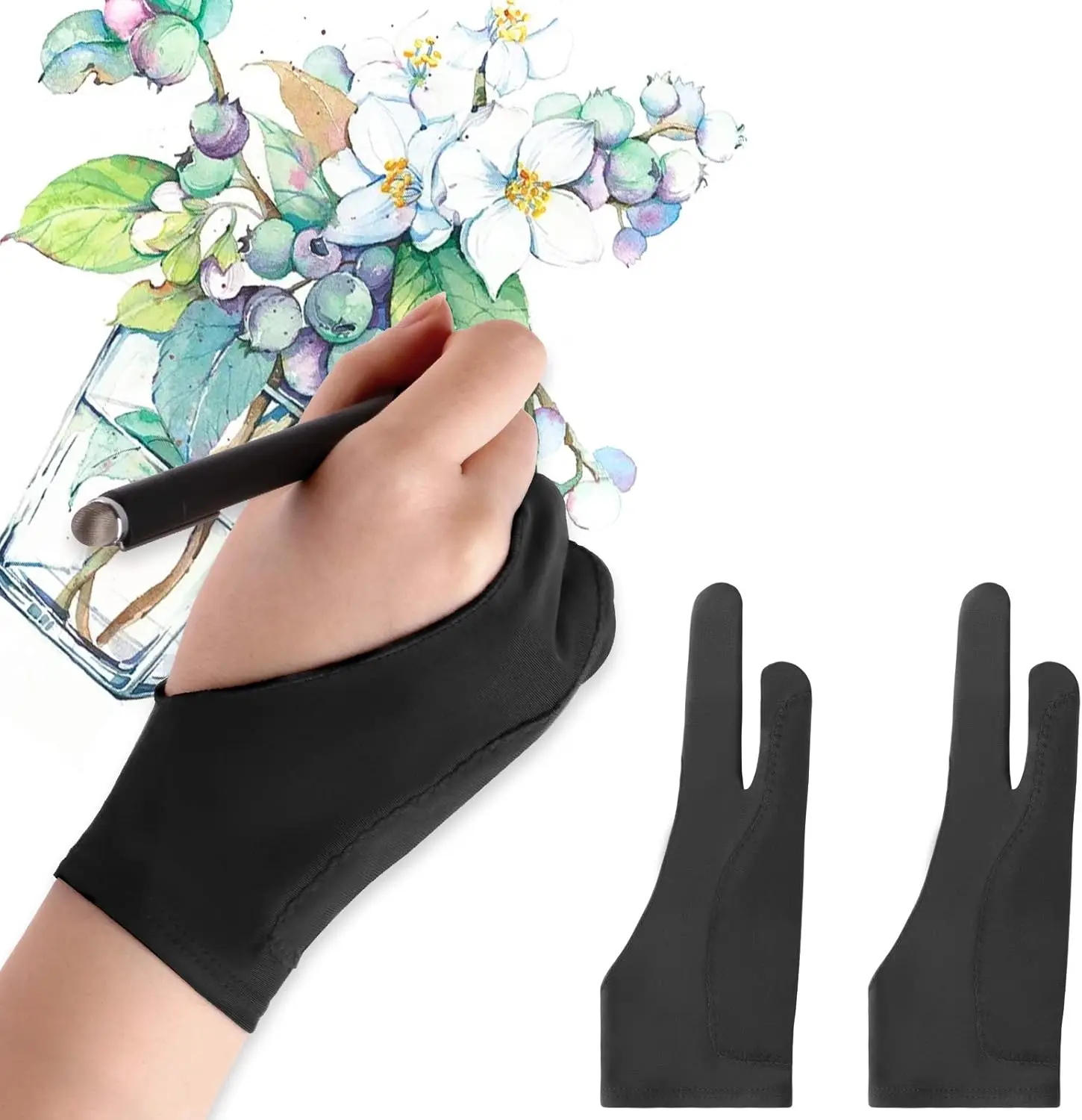 Touchscreen Glove Capacitive - Gants anti-touch S/M/L, gants de dessin