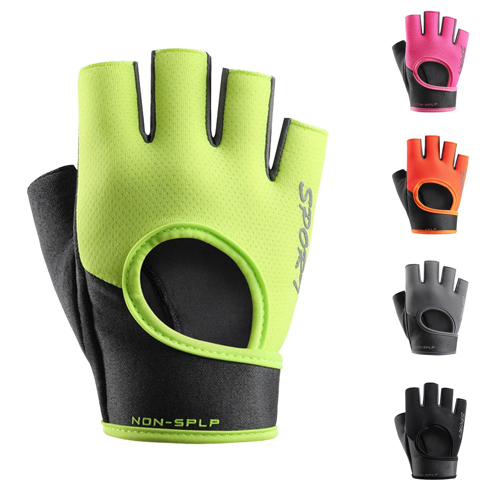 Workout Glove Gym - Gants de Sport demi-doigt respirants et