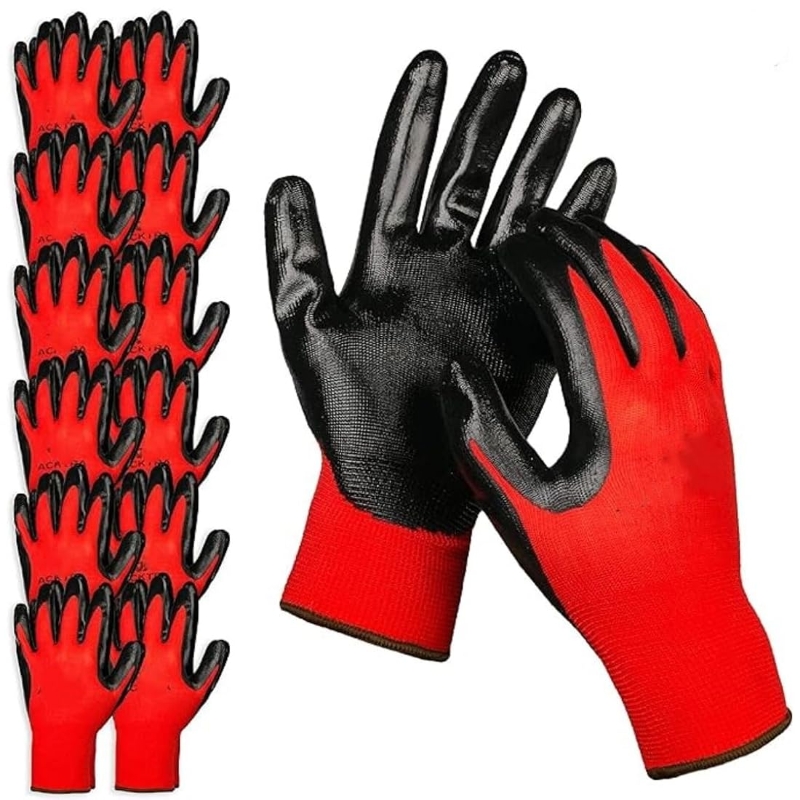 Nitrile Mechanic Glove - Gants de travail de sécurité enduits