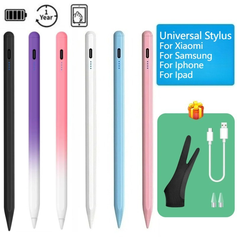 Touchscreen Glove Capacitive - Stylet tactile anti-faux contact, plusieurs couleurs,