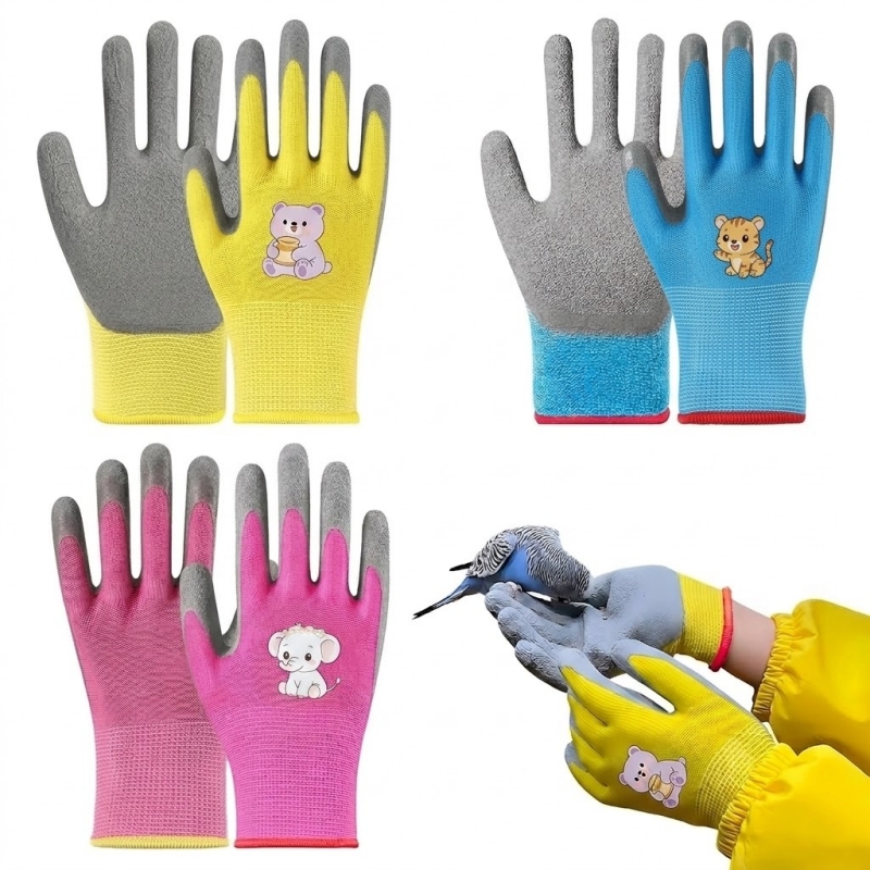 Rubber Glove Cleaning - Gants de jardinage pour enfants, gants