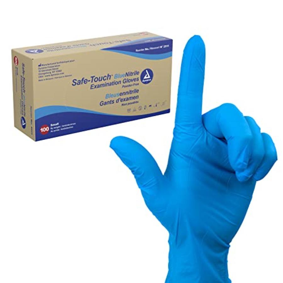 Exam Glove Nitrile - Gants d'examen en nitrile jetables Safe-Touch,