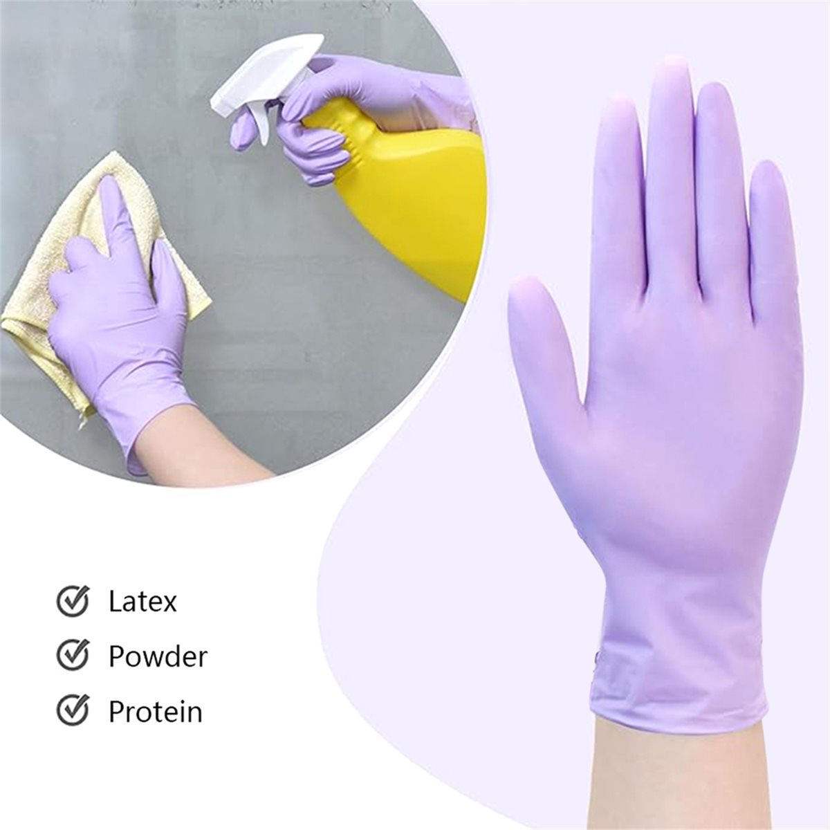 Exam Glove Nitrile - Gants d'examen en Nitrile de haute