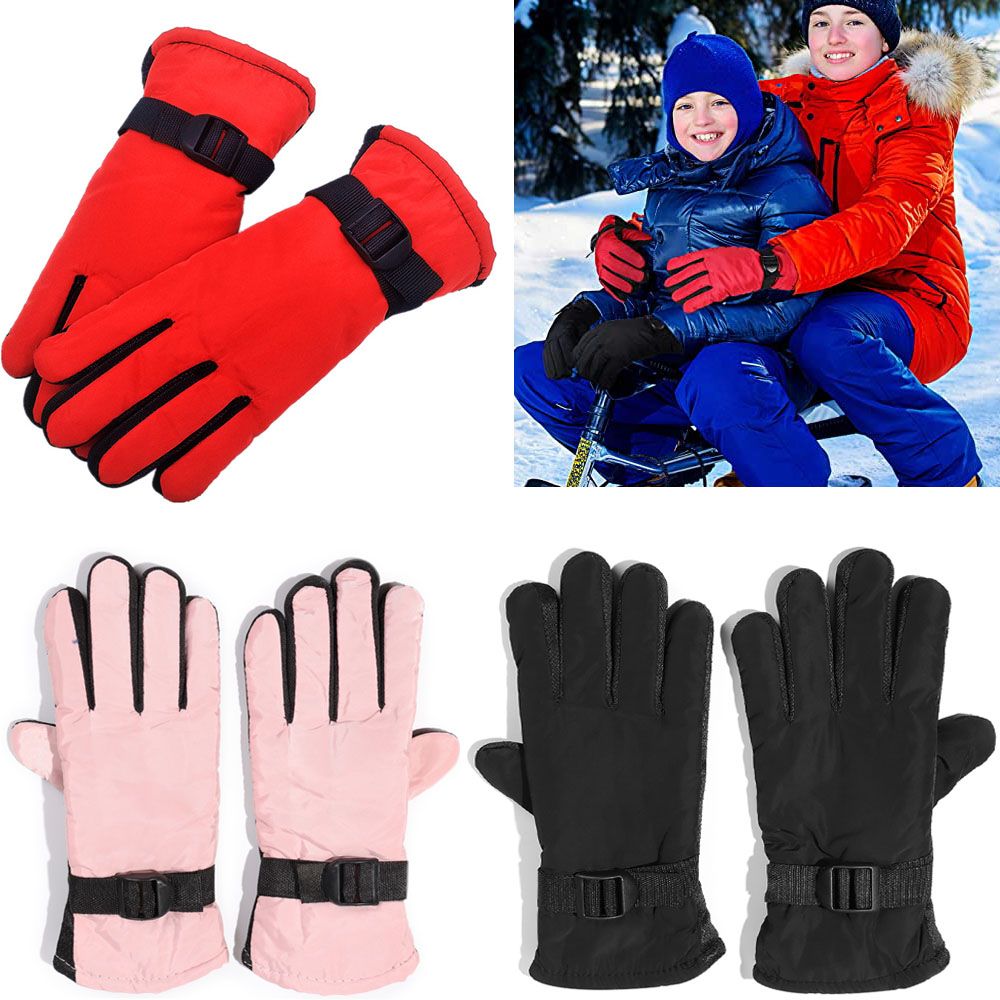 Ski Glove Waterproof - Nouveaux enfants adultes hiver neige gants