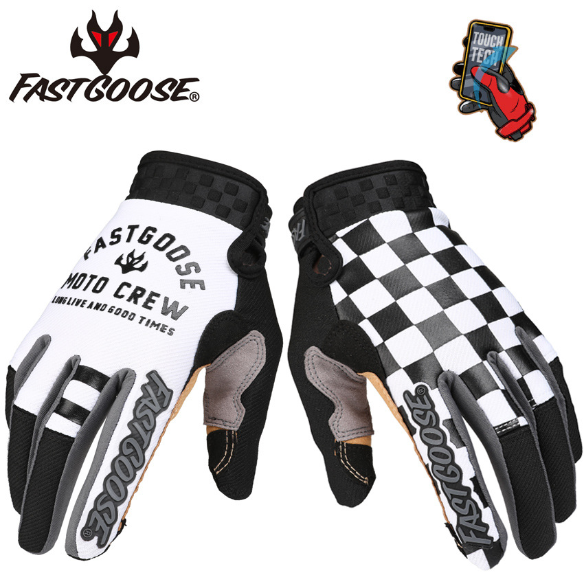 Cycling Glove Padded - Fastgoose Motocross MX Sport gants rétro