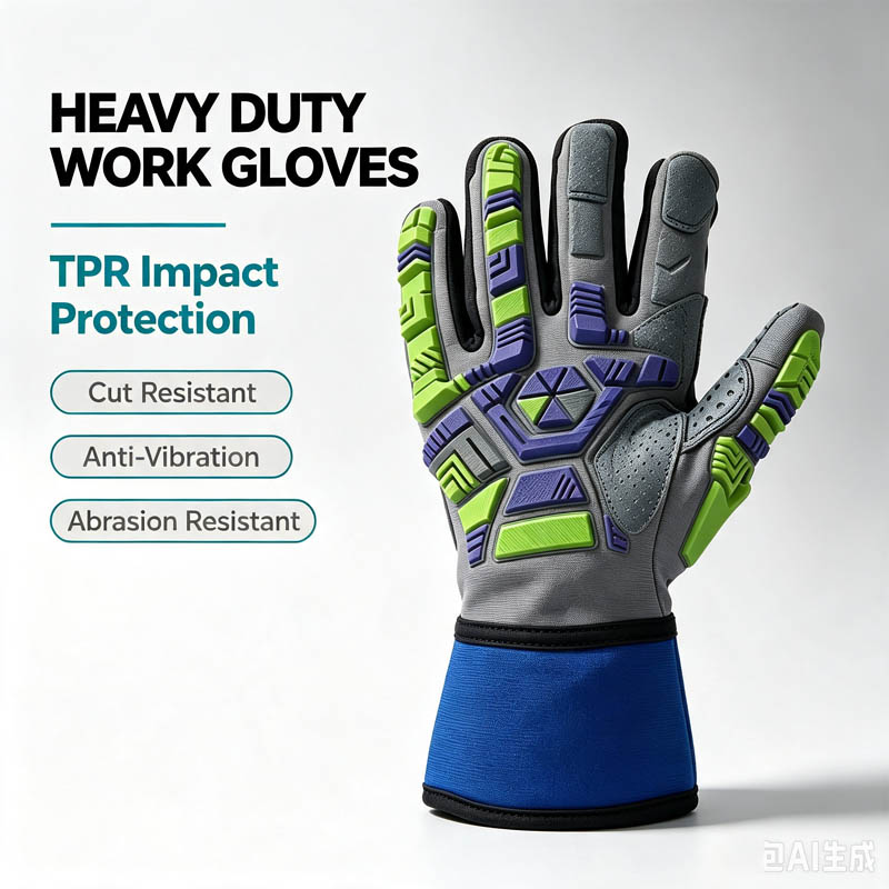Work Glove Impact - RapDuty-Équipement de sécurité pour le travail,