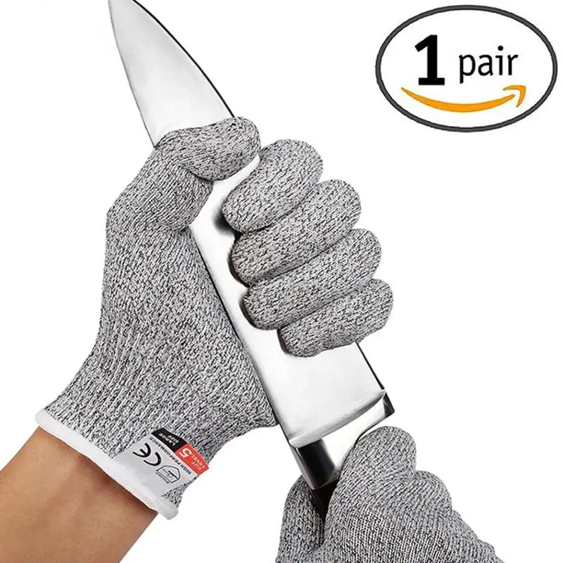 Cut Resistant Glove - Gants métalliques en fil métallique résistant