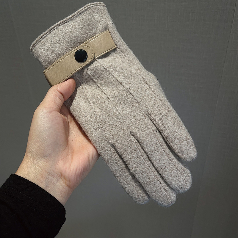 Gants pour hommes en laine dou - Wool Glove Lined avis et prix