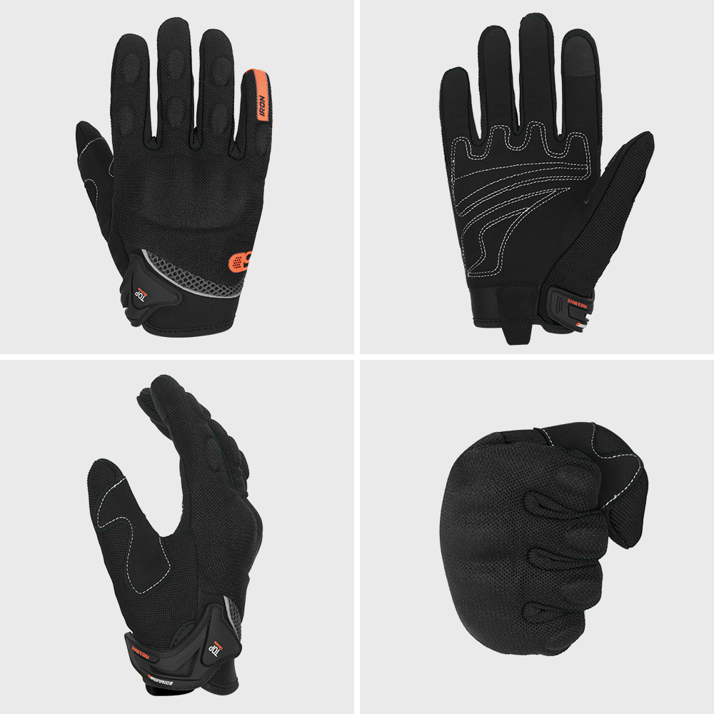 Gants de moto respirants pour  - Motorcycle Glove Knuckle avis et prix