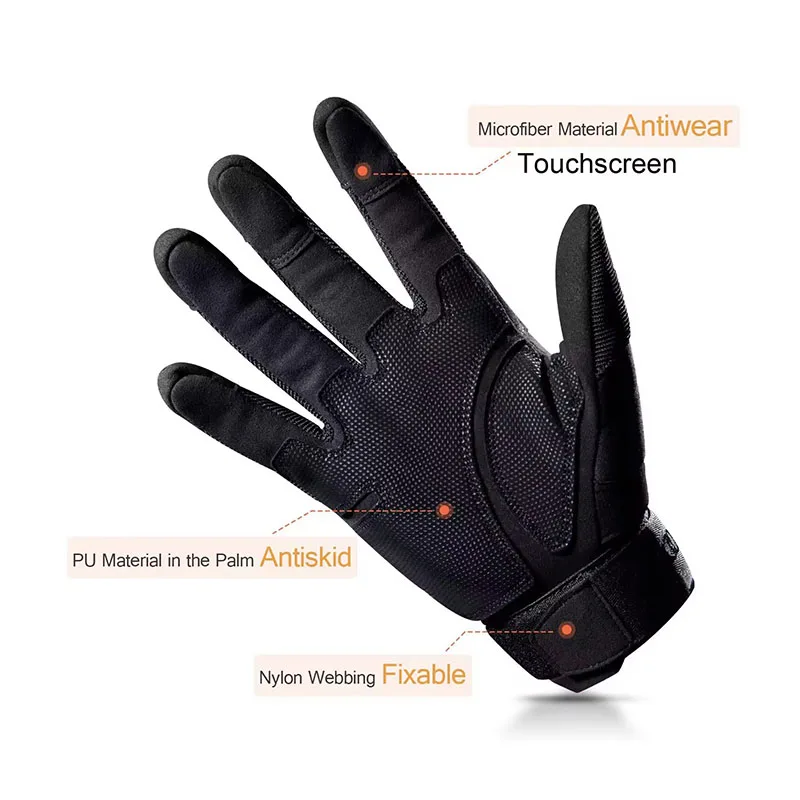 Gants tactiques à doigt comple - Motorcycle Glove Knuckle avis et prix