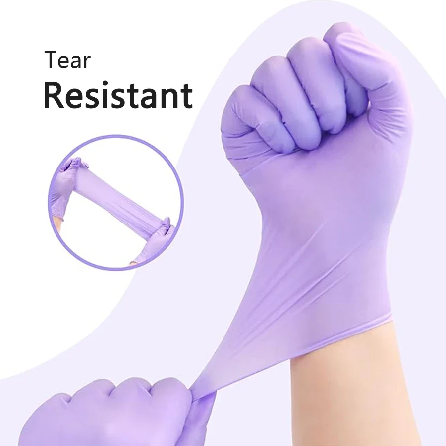 Gants jetables en Nitrile viol - Nitrile Mechanic Glove avis et prix