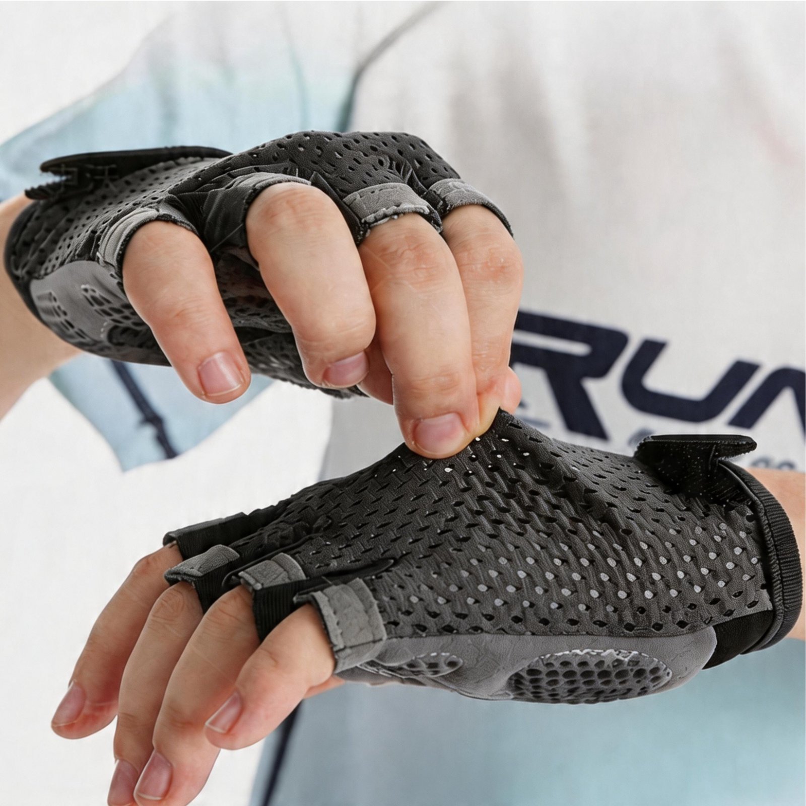 Gants de vélo demi-doigts pour - Fingerless Glove Knit avis et prix