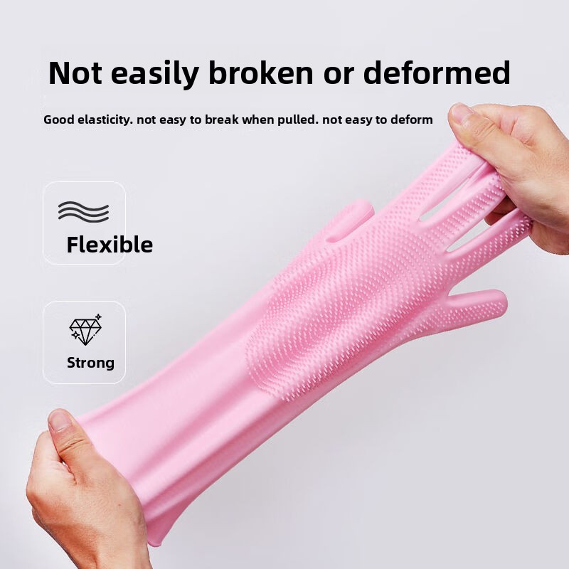 Gants de lavage de vaisselle e - Rubber Glove Cleaning avis et prix