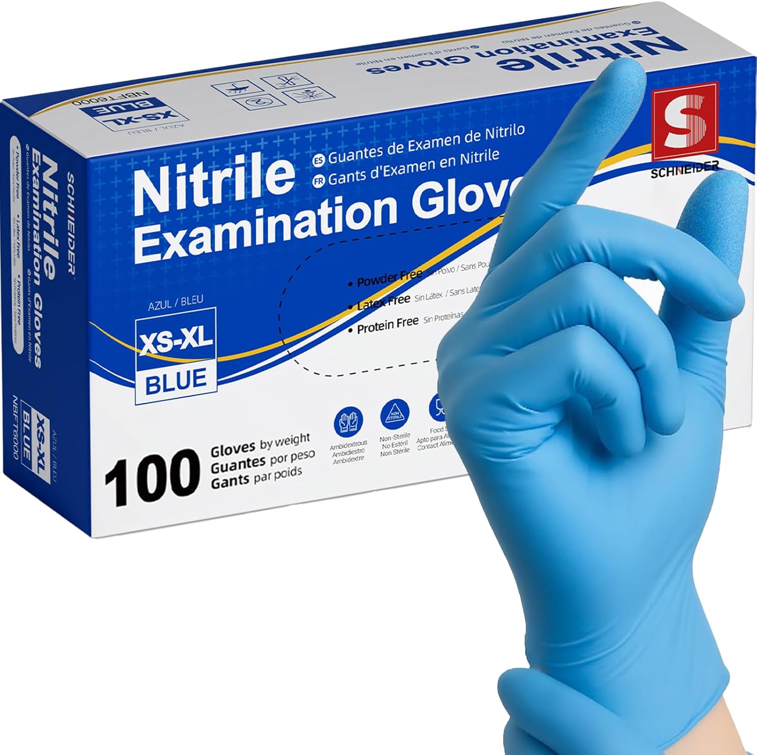 Gants d'examen en nitrile de q - Exam Glove Nitrile avis et prix