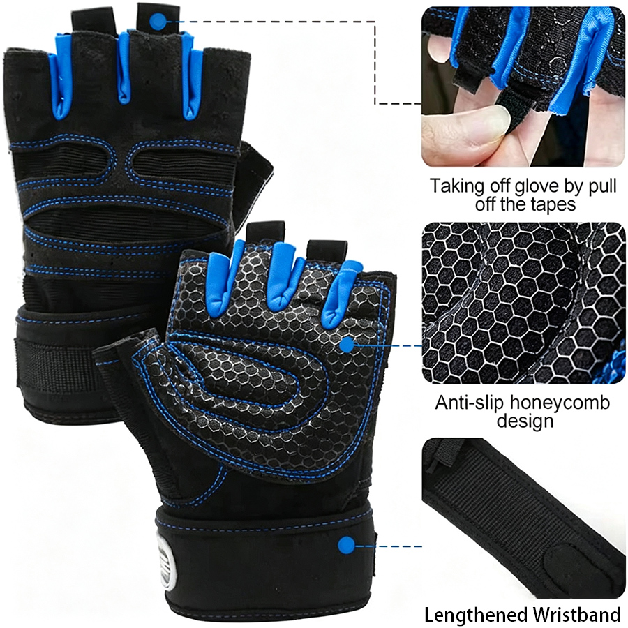 3 paires de gants de cyclisme  - Workout Glove Gym avis et prix