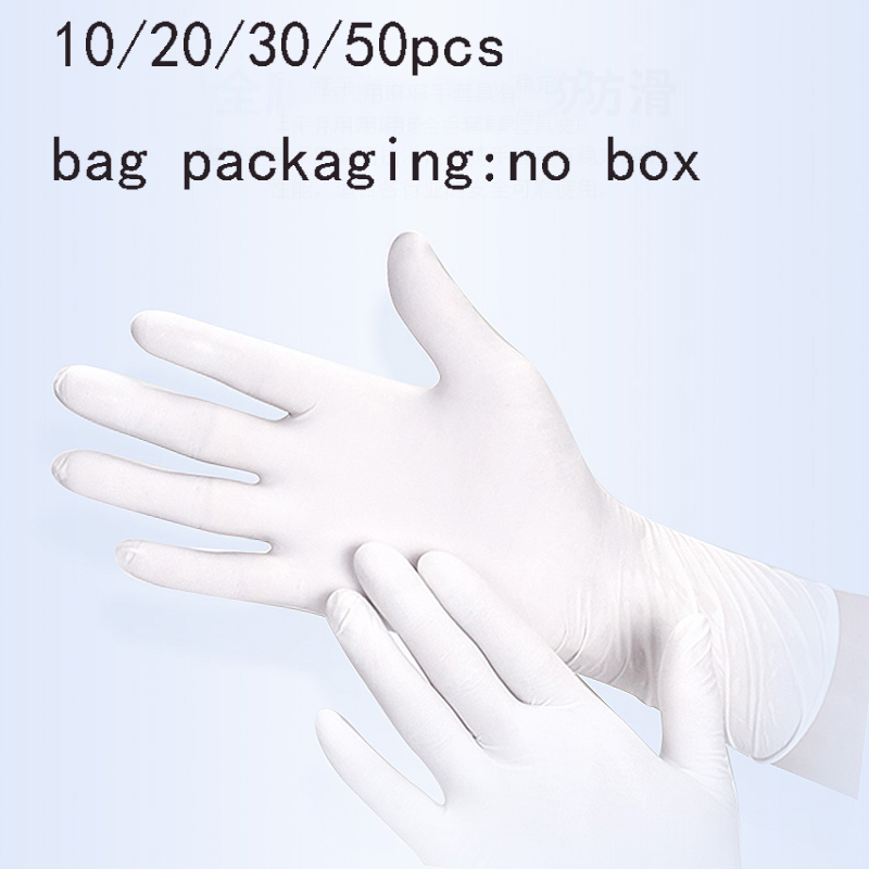 Gants en nitrile jetables blan - Dish Glove Rubber avis et prix