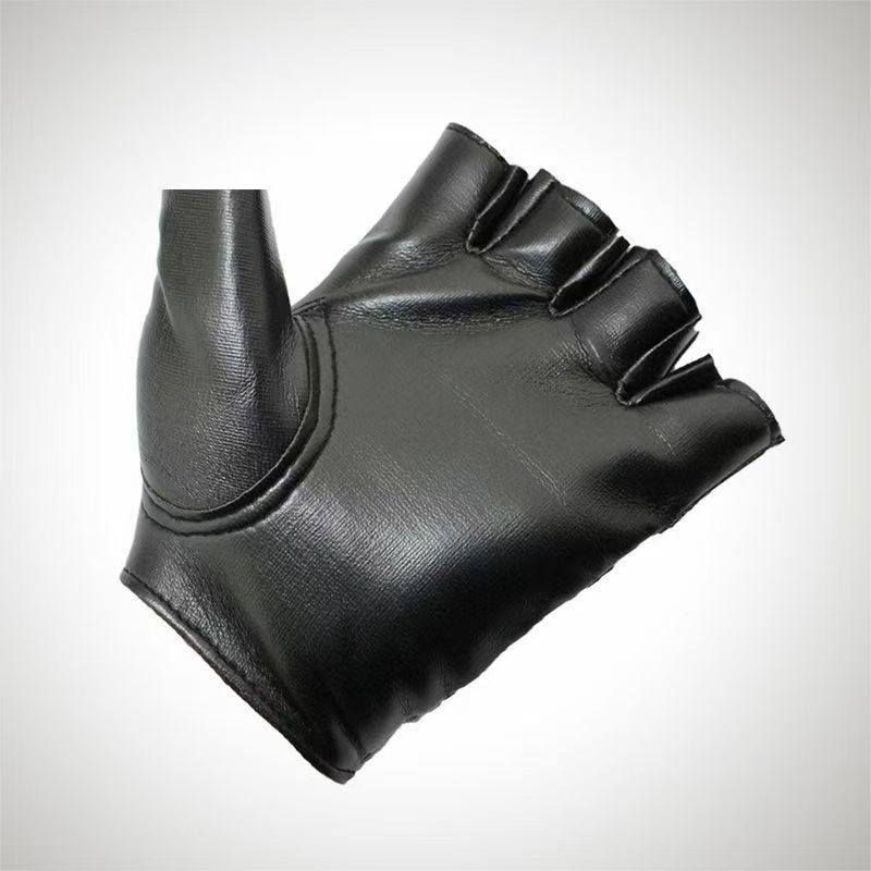 Gants mi-doigts unisexes en si - Leather Driving Glove avis et prix