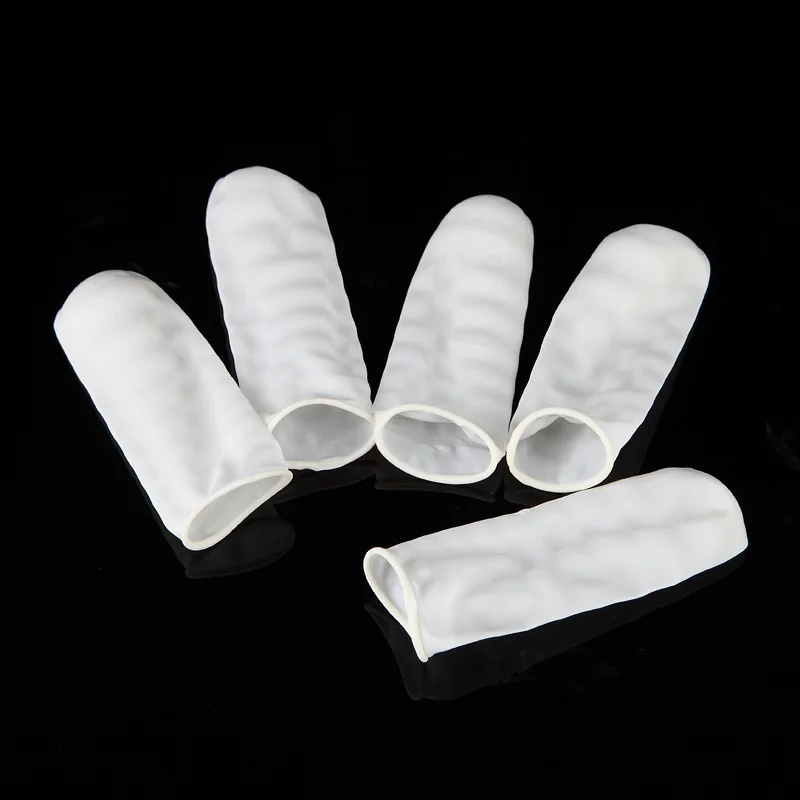 100 Protège-doigts jetables en - Latex Disposable Glove avis et prix