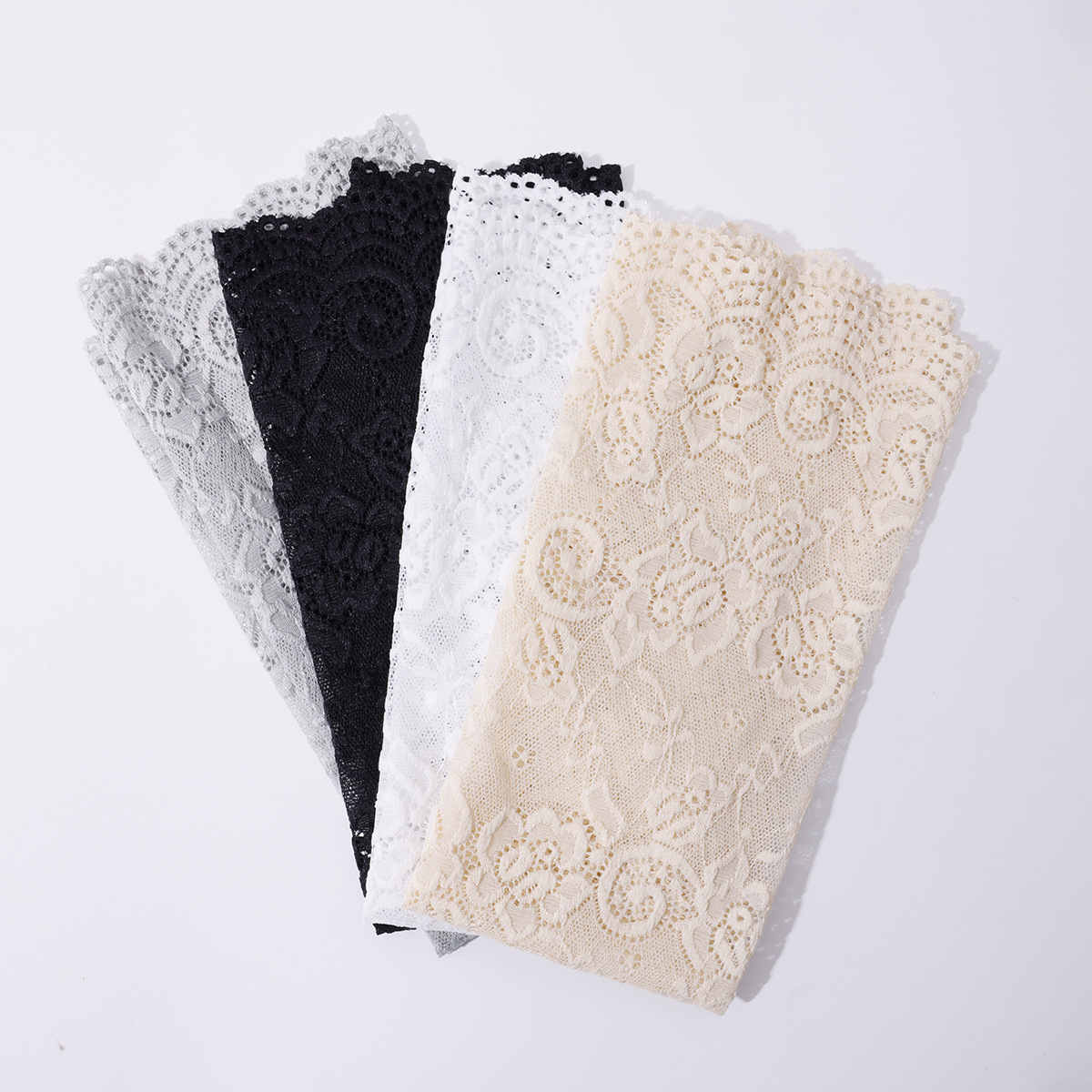 Élégantes manches en dentelle  - Fingerless Glove Knit avis et prix