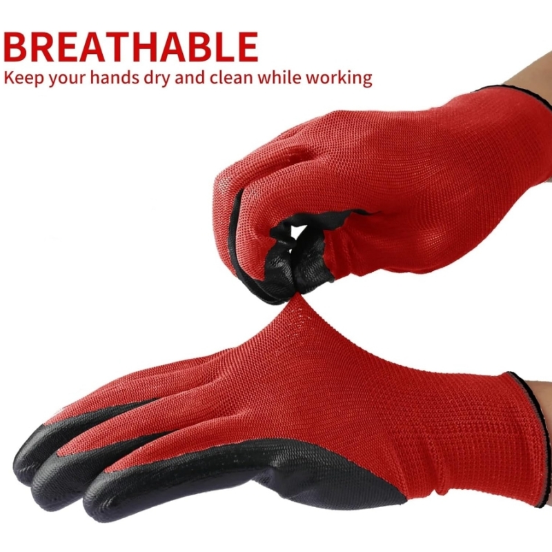 Gants de travail de sécurité e - Nitrile Mechanic Glove avis et prix