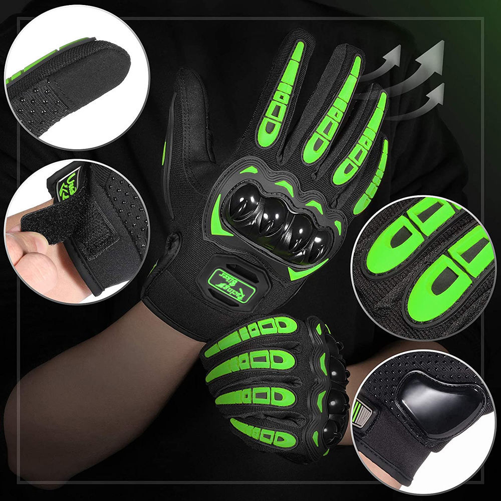 Gants de moto professionnels r - Motorcycle Glove Knuckle avis et prix