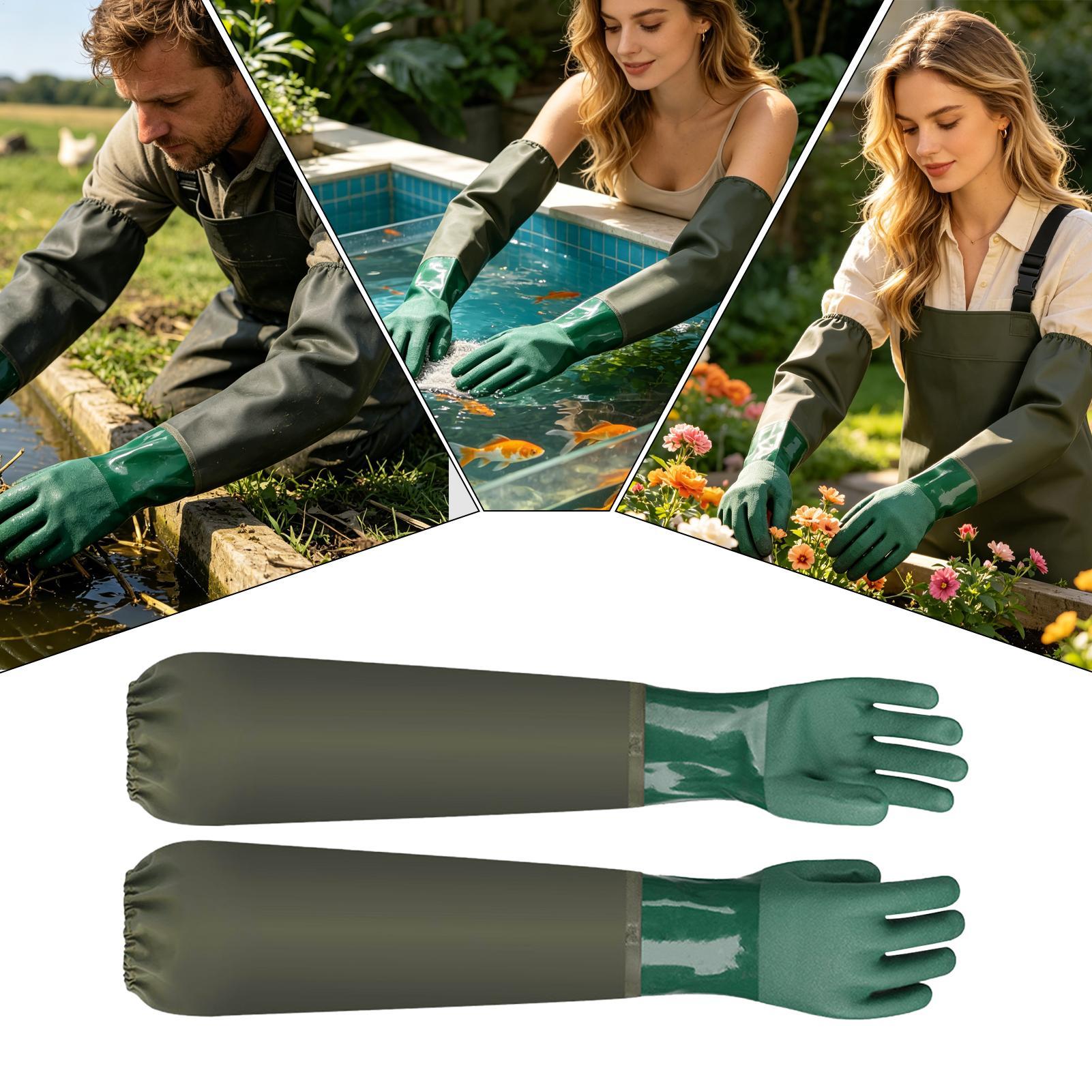 Gants en caoutchouc imperméabl - Rubber Glove Cleaning avis et prix