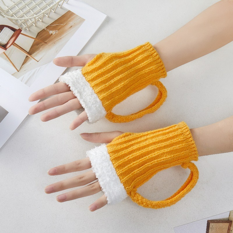 1 paire de gants mi-doigts iso - Winter Glove Insulated avis et prix