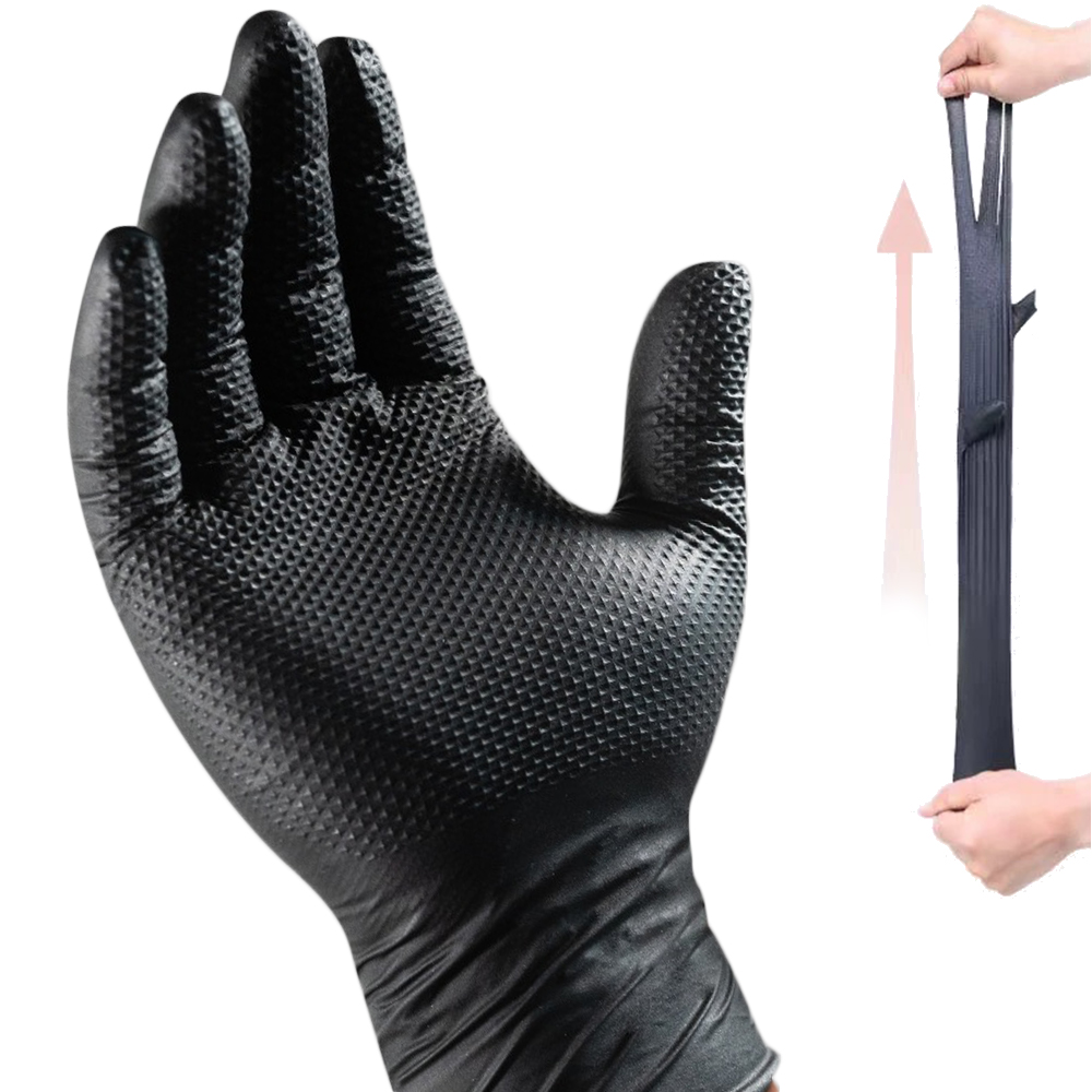 Gants en nitrile robustes 8 mi - Nitrile Mechanic Glove avis et prix