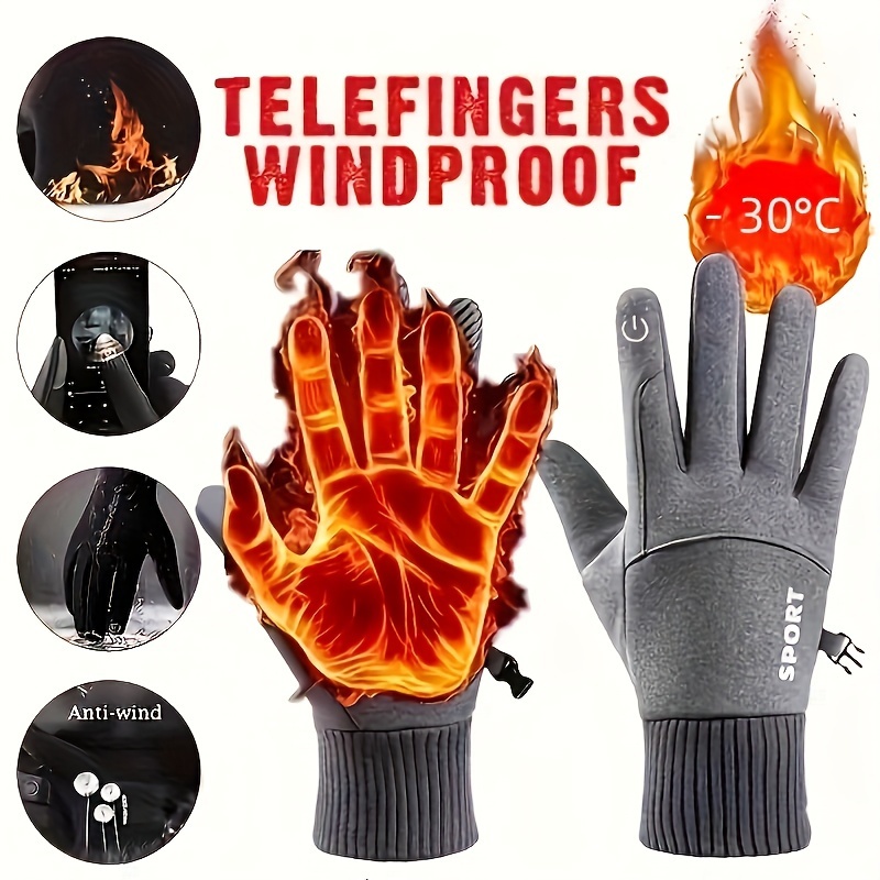 Gants de cyclisme d'hiver coup - Ski Glove Waterproof avis et prix