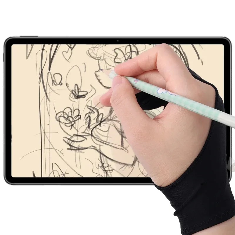 Gant de dessin, rejet de paume - Touchscreen Glove Capacitive avis et prix
