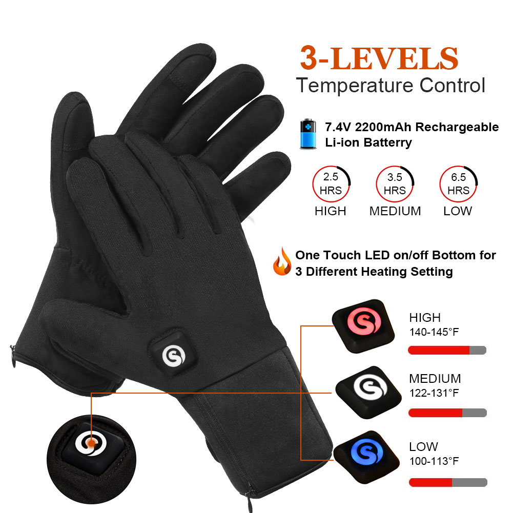 Gants électriques métropolitai - Ski Glove Waterproof avis et prix