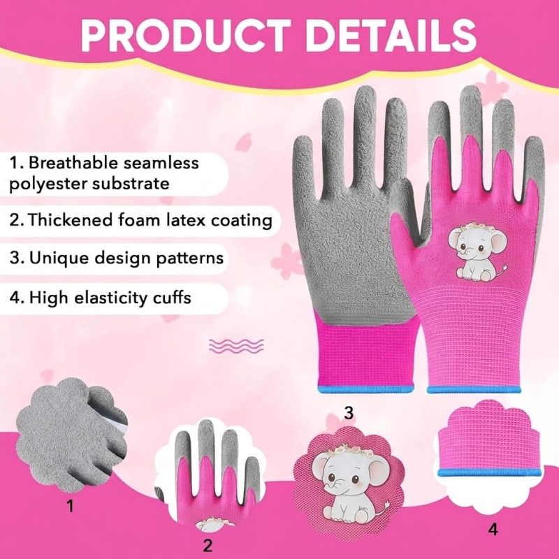 Gants de jardinage pour enfant - Rubber Glove Cleaning avis et prix