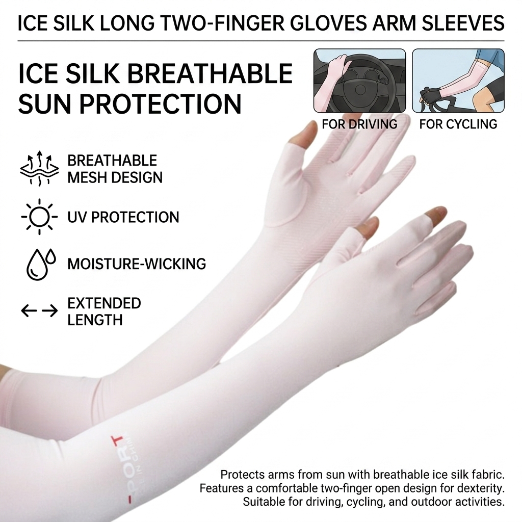 Manches de protection solaire  - Fingerless Glove Knit avis et prix