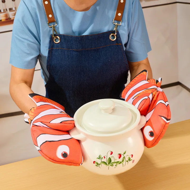 1 pièce, mitaines de four en c - Oven Mitt Silicone avis et prix