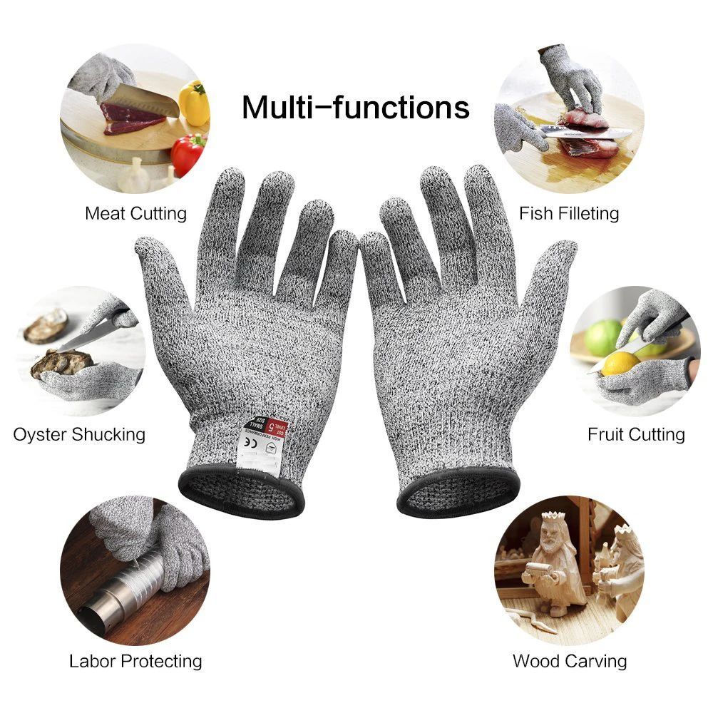 Gants de coupe HPPE niveau 5,  - Cut Resistant Glove avis et prix