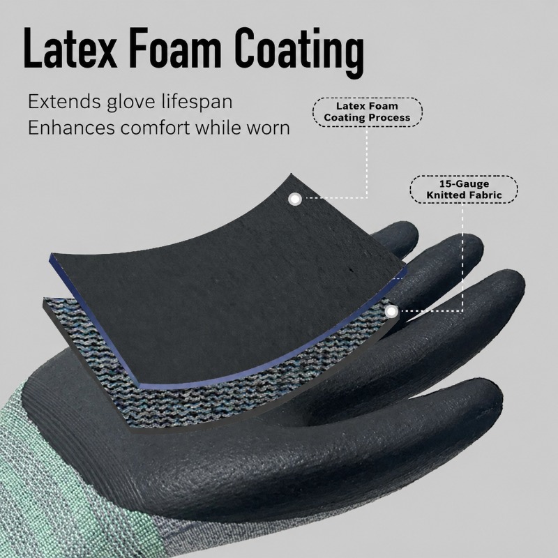 Gants de travail en polyester  - Nitrile Mechanic Glove avis et prix
