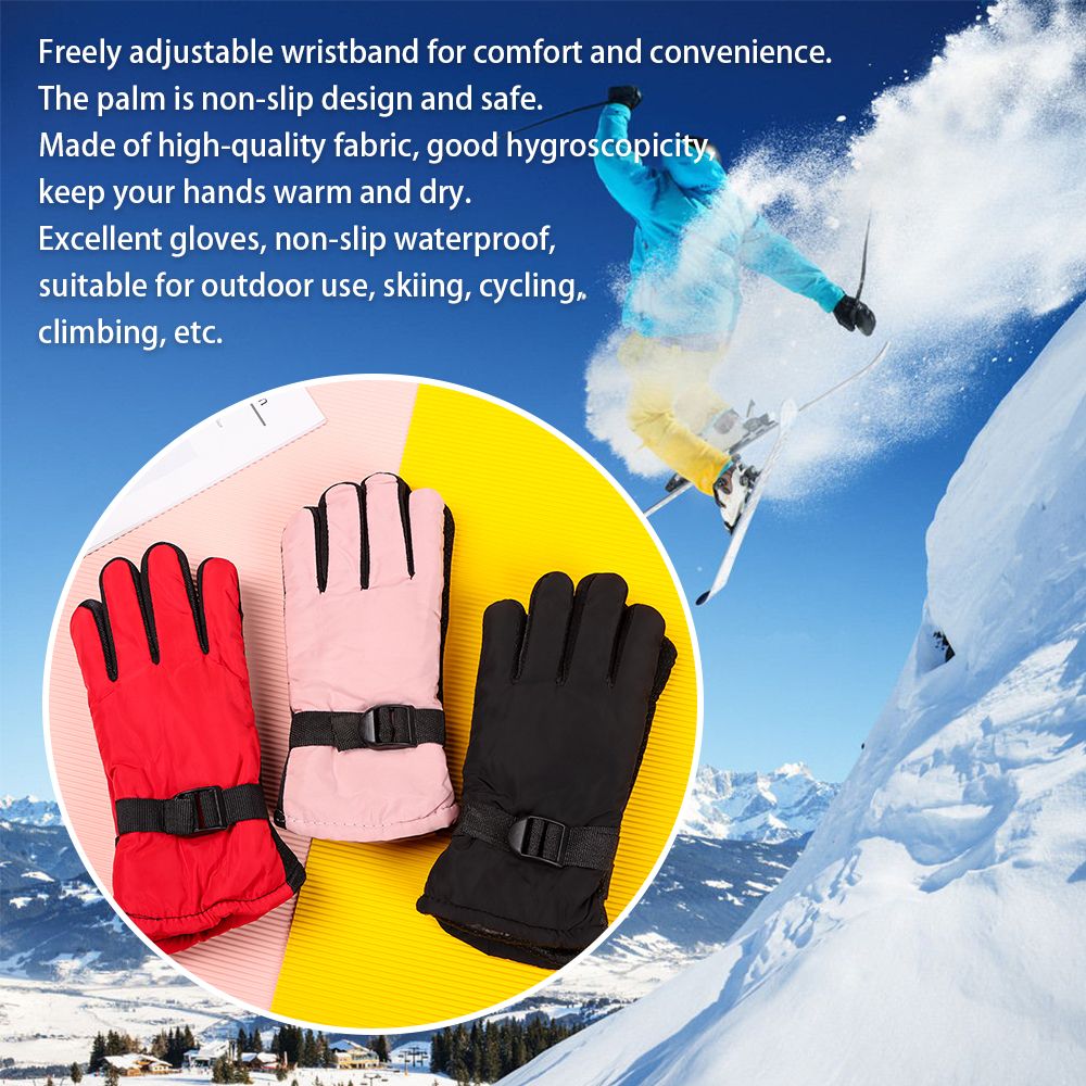 Nouveaux enfants adultes hiver - Ski Glove Waterproof avis et prix