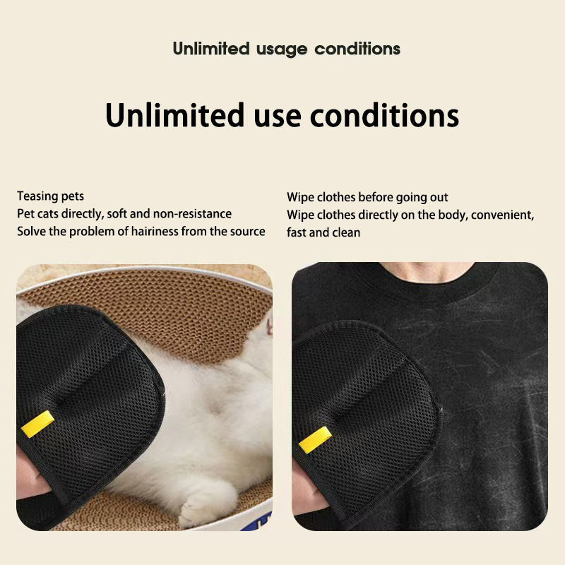 Gant de toilettage pour animau - Rubber Glove Cleaning avis et prix