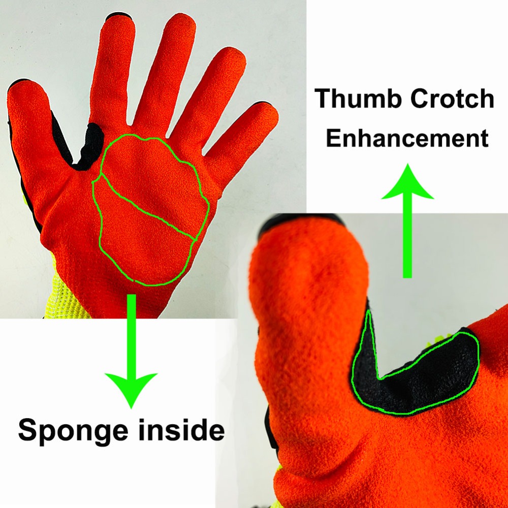 NMSafety résistant aux coupure - Work Glove Impact avis et prix