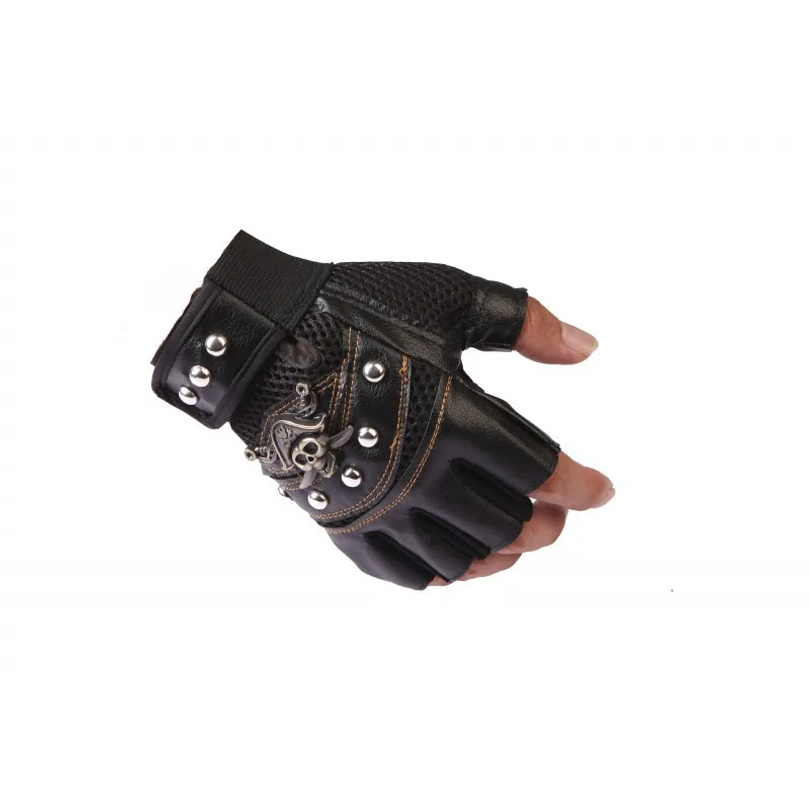 Gants sans doigts en cuir PU à - Fingerless Glove Knit avis et prix