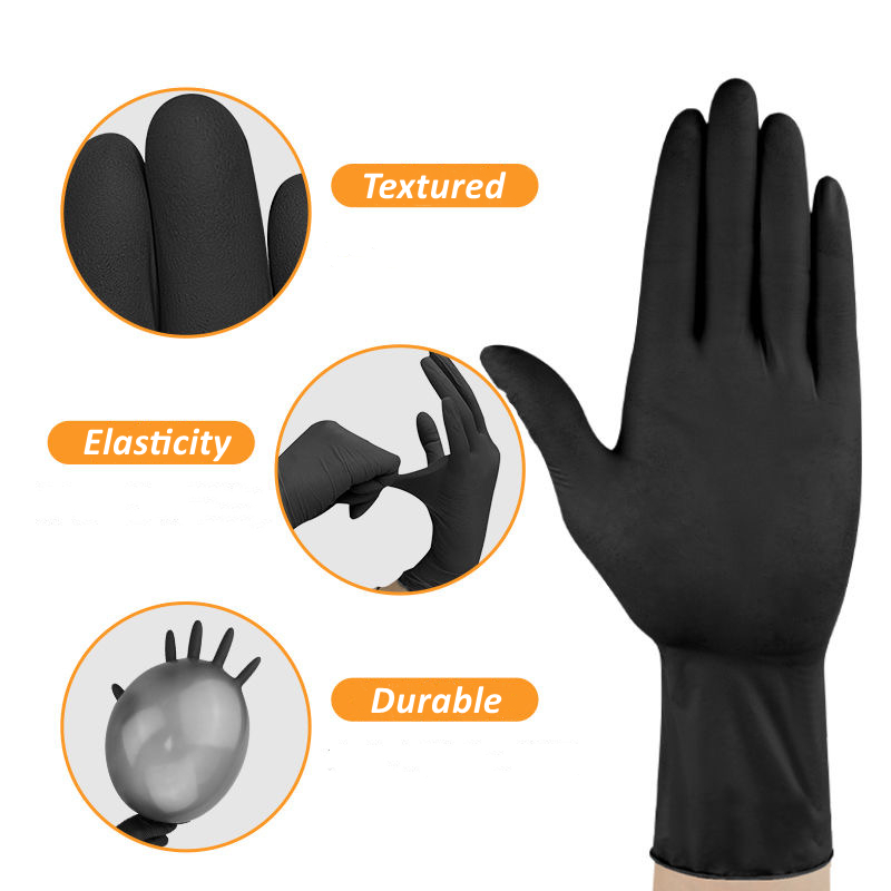 Gants jetables en Nitrile noir - Nitrile Mechanic Glove avis et prix