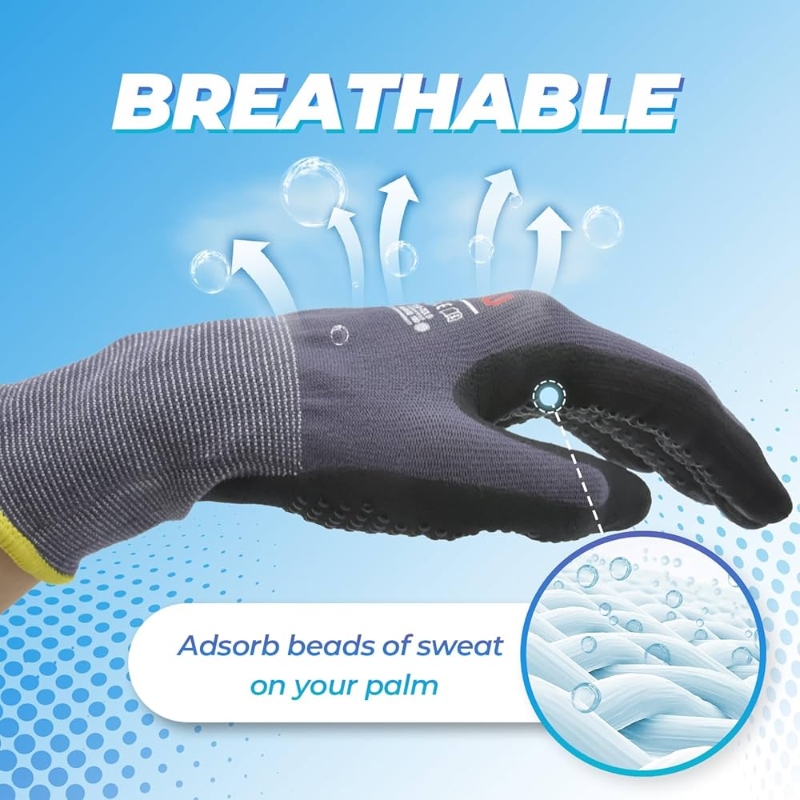 Gants de travail de sécurité e - Nitrile Mechanic Glove avis et prix