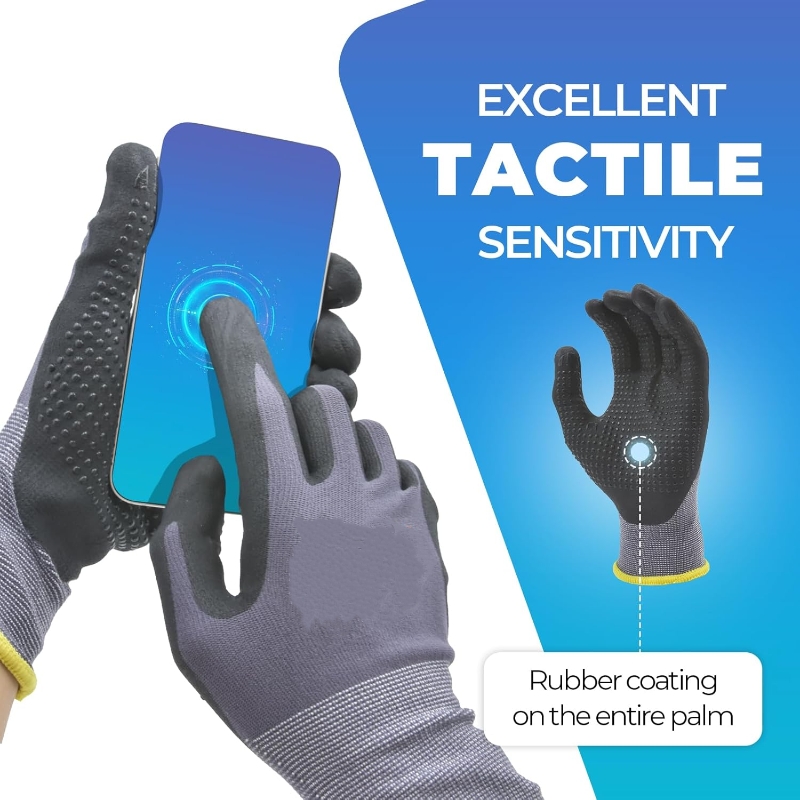 Gants de travail de sécurité e - Nitrile Mechanic Glove avis et prix