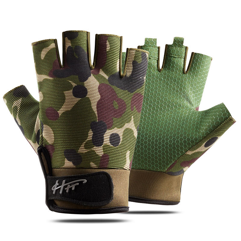 Gants de pêche demi-doigt pour - Cycling Glove Padded avis et prix