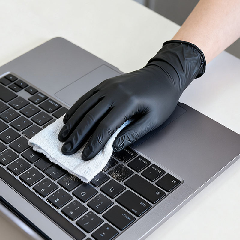 Gants jetables en Nitrile noir - Nitrile Mechanic Glove avis et prix