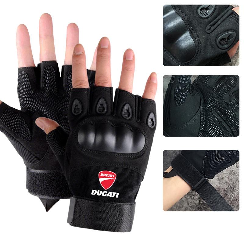 Gants tactiques à demi-doigts  - Motorcycle Glove Knuckle avis et prix